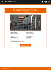 Sostituzione di Cilindro Freno Ruota VAUXHALL ASTRA Mk II Estate 1.2
