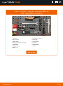 Så byter du Styrled på 1.7 DTI 16V VAUXHALL ASTRAVAN Mk IV (G)