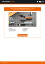 MERCEDES-BENZ ML-sarja Rekisterivalon Polttimo vaihto : opas pdf