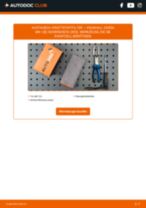Installation von Spritfilter VAUXHALL CORSA Mk I (B) - Schritt für Schritt Handbuch