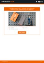 VAUXHALL ASTRA Mk IV (G) Convertible dyzelinas Kuro filtras pakeisti: žinynai pdf