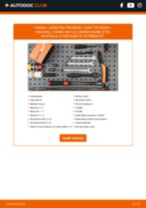 Podrobný PDF tutorial k výmene VAUXHALL COMBO Mk II (C) Box Body / Estate (F25) Tlmič pruzenia