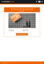 Reemplazar Elemento filtro de aire VAUXHALL ASTRA: pdf gratis