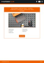 Step by step PDF-tutorial on Headlight Bulb VAUXHALL COMBO Mk II (C) Box Body / Estate (F25) replacement