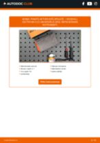 Kā nomainīt LED un Xenon Pamatluktura kvēlspuldze VAUXHALL VECTRA Mk II (C) Estate - instrukcijas tiešsaistes