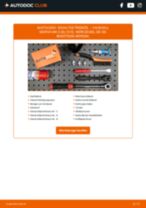 Schritt-für-Schritt-Anleitung im PDF-Format zum Getriebeöl und Verteilergetriebeöl-Wechsel am VAUXHALL MERIVA Mk II (B)