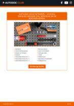 VAUXHALL Verteilergetriebeöl selber auswechseln - Online-Anleitung PDF