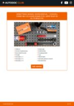 Trin-for-trin PDF-tutorial om skift af VAUXHALL COMBO Mk II (C) Box Body / Estate (F25) Gearkasseolie