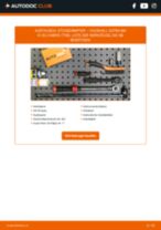 VAUXHALL ASTRA Mk IV (G) Convertible Stoßdämpfer: Schrittweises Handbuch im PDF-Format zum Wechsel