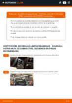 Manual de instrucciones Astra Mk4 (G) Cabrio (T98)