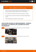 PDF manual sobre mantenimiento Astra Mk IV (G) Familiar (T98) 2.0 16V
