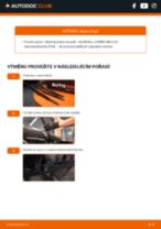 Podrobné PDF tutoriály, jak vyměnit List stěrače na autě VAUXHALL COMBO Mk II (C) Box Body / Estate (F25)