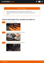 Stap-voor-stap PDF-handleidingen over het veranderen van VAUXHALL COMBO Mk II (C) Box Body / Estate (F25) Ruitenwissers