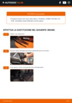 Cambio VAUXHALL COMBO TOUR Mk II (C) (F25) Tergicristallo posteriore e anteriore: consigli e suggerimenti