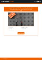 Trin-for-trin PDF-tutorial om skift af VAUXHALL COMBO Mk II (C) Box Body / Estate (F25) Luftfilter