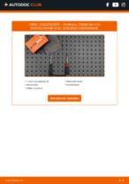 Lépésről-lépésre PDF-útmutató - VAUXHALL COMBO Mk II (C) Box Body / Estate (F25) Levegőszűrő csere