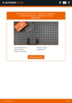 VAUXHALL COMBO Mk II (C) Box Body / Estate (F25) Luftfilter: Schrittweises Handbuch im PDF-Format zum Wechsel