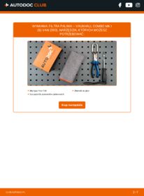 Jak wymienić Filtr paliwa Combo Mk1 (B) Van (S93) 1.7 D