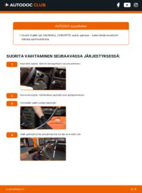 Kuinka vaihtaa Pyyhkijänsulat 1.3 Chevette Sedan -autoon