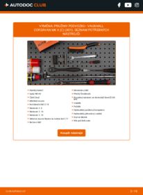 Jak provést výměnu: Odpruzeni Corsavan Mk2 (C) (X01) 1.3 CDTI 16V (F08)