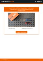 Cómo cambiar y ajustar Tapa de maletero OPEL CORSA: tutorial pdf