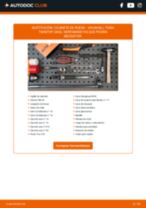 PDF manual sobre mantenimiento Tigra TwinTop (X04) 1.3 CDTI