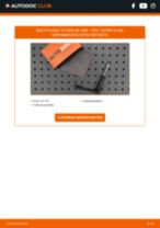 Reemplazar Elemento filtro de aire OPEL ZAFIRA: pdf gratis