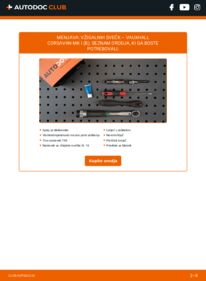 Kako izvesti menjavo: Vzigalna svecka Corsavan Mk1 (B) 1.4 i