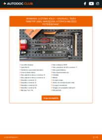 Jak wymienić Łożysko koła Tigra Mk2 TwinTop (X04) 1.8
