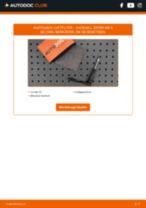 VAUXHALL ZAFIRA Mk II (B) (M75) Luftfilter: Schrittweises Handbuch im PDF-Format zum Wechsel