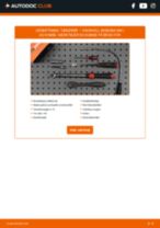 Trin-for-trin PDF-tutorial om skift af VAUXHALL INSIGNIA Mk I (A) Estate Tændrør