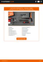 VAUXHALL COMBO TOUR Mk II (C) (F25) Bremssattel: Schrittweises Handbuch im PDF-Format zum Wechsel