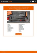 Trin-for-trin PDF-tutorial om skift af VAUXHALL Cavalier Mk1 Targa Kompressor, trykluftanlæg