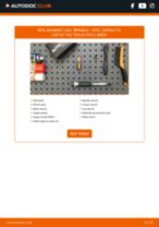 Replacing Ignition starter switch OPEL ZAFIRA: free pdf
