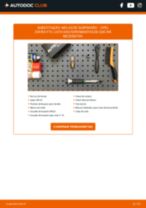 Manual online sobre a substituição de Kit de acessórios, pastilhas de travão em VW CC