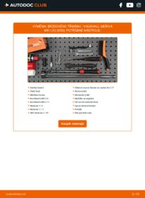 Jak provést výměnu: Brzdový třmen Meriva Mk1 (A) (X03) 1.3 CDTI