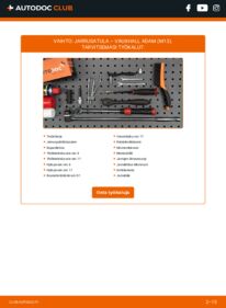 Kuinka vaihtaa Jarrusatula 1.2 Adam M13 -autoon