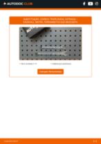 Manual DIY sobre como substituir o Correia Trapezoidal Estriada no VAUXHALL SINTRA
