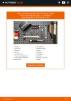 Lépésről-lépésre PDF-útmutató - OPEL VECTRA B Hatchback (38_) Lengőkar csere