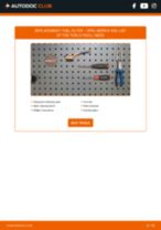 How to replace and adjust Caliper bracket OPEL MERIVA: pdf tutorial