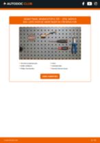 DIY-manual til udskiftning af Brændstoffilter i OPEL MERIVA