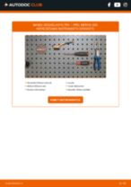 OPEL ZAFIRA Degvielas filtrs uzstādīšanas rokasgrāmata