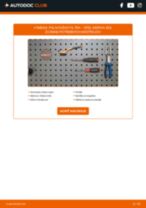Ako vymeniť a regulovať Palivový filter OPEL MERIVA: sprievodca pdf
