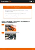 Den professionella guiden för att byta Bromsskivor på din Opel Corsa E x15 1.4 LPG (08, 68)