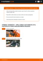 Profesionálny sprievodca výmenou súčiastky Olejový filter na tvojom aute Opel Corsa E x15 1.0 (08, 68)