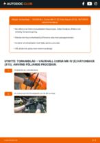 Manuell PDF för Corsa Mk IV (E) Hatchback (X15) 1.4 LPG underhåll