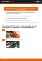 Tutorial PDF over reparatie van Corsa Mk IV (E) Hatchback (X15) 1.4 LPG
