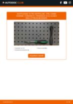 PDF manuale di sostituzione: Filtro antipolline OPEL COMBO Cassone / Furgonato / Promiscuo (X12) carbone attivo e antibatterico