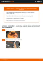 Profesionálny sprievodca výmenou súčiastky Olejový filter na tvojom aute VAUXHALL SIGNUM 1.9 CDTI