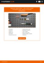 Menjava zadaj Blazilnik OPEL ASTRA CLASSIC (L48): vodič pdf
